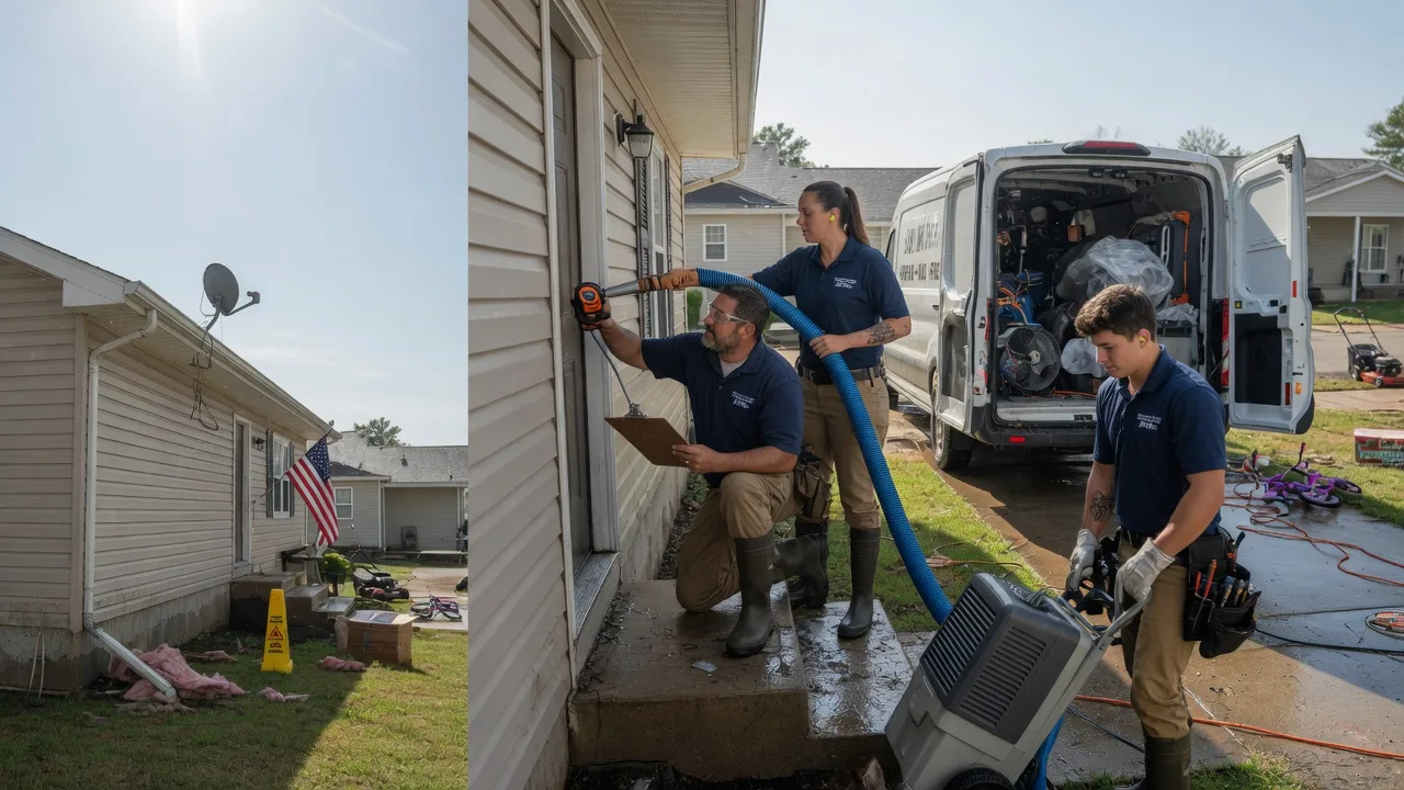 Ceiling Water Damage Restoration in Boscobel, WI near me
